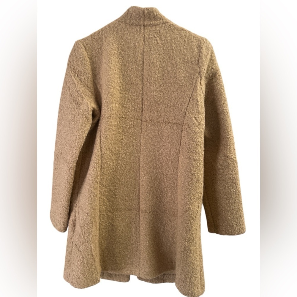 Carole Wren teddy brown trench coat jacket - Picture 4 of 4